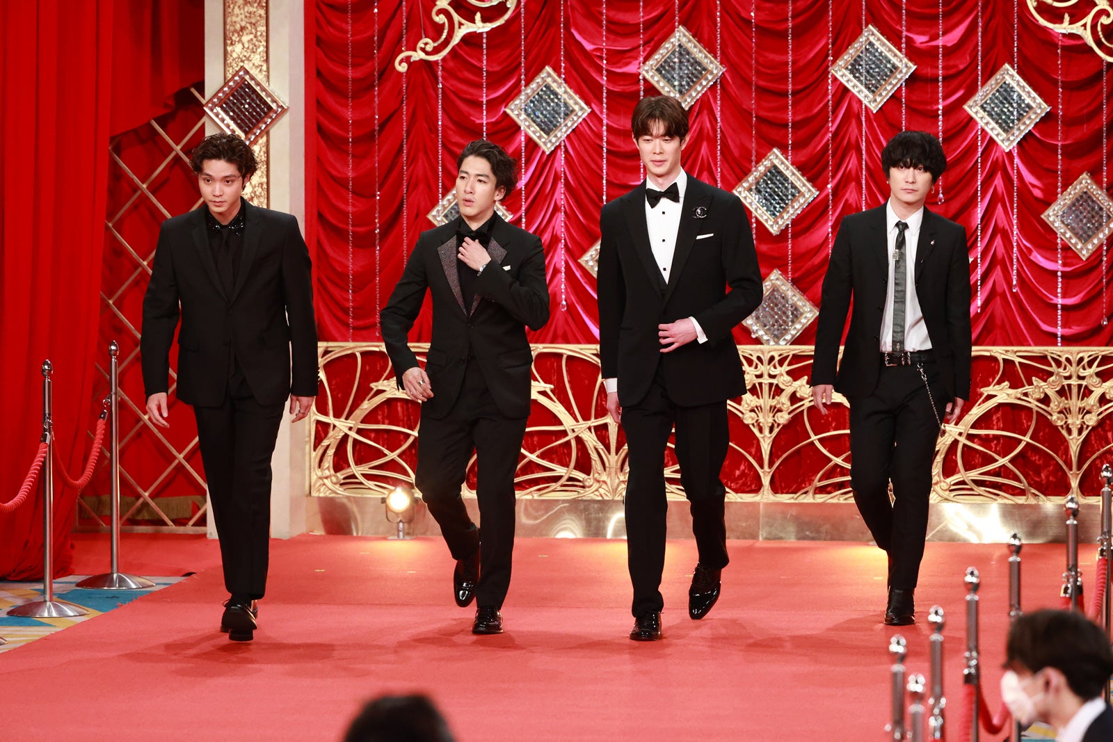 磯村勇斗、尾上右近、宮沢氷魚、Fukase（C）東京写真記者協会