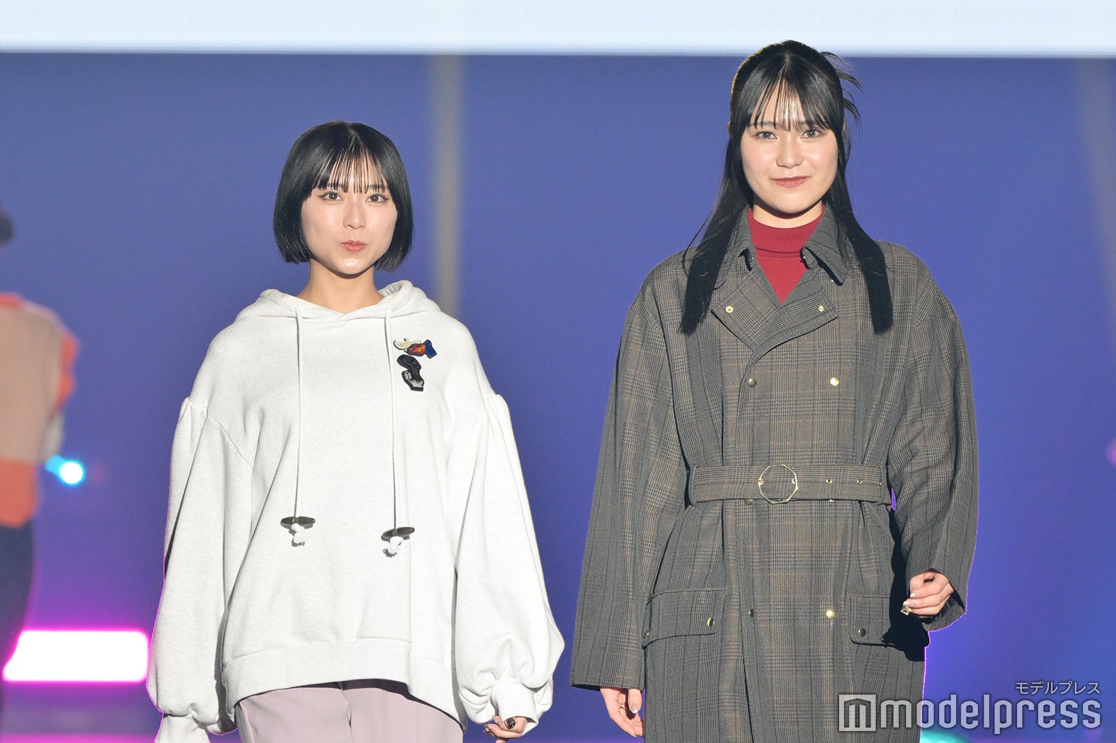 小西莉々栞さん、大木美空さん「TGC CAMPUS STAGE」より（C）モデルプレス