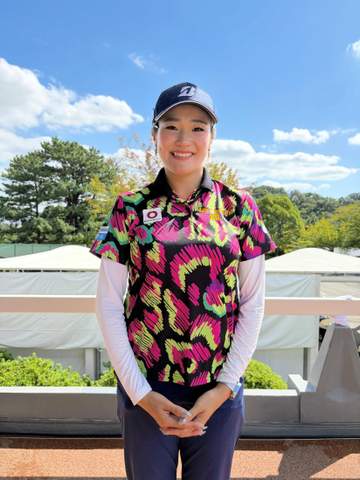 ゴルフ 「カンパイ！」からの2週連続V目指す桑木志帆