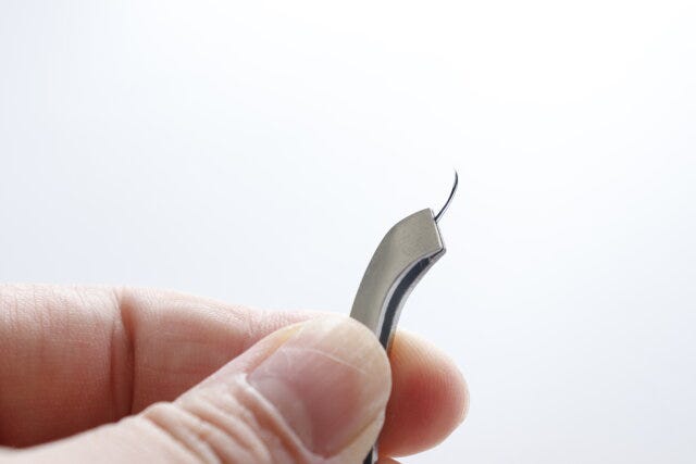 キャンドゥ アイメイクピンセット 100円ショップ 100均 100円 百円 百円ショップ 便利 優秀 使える おすすめ オススメ レビュー 人気 キャンドゥ cando アイメイクピンセット つけまつげ 付けまつげ つけま ツケマ