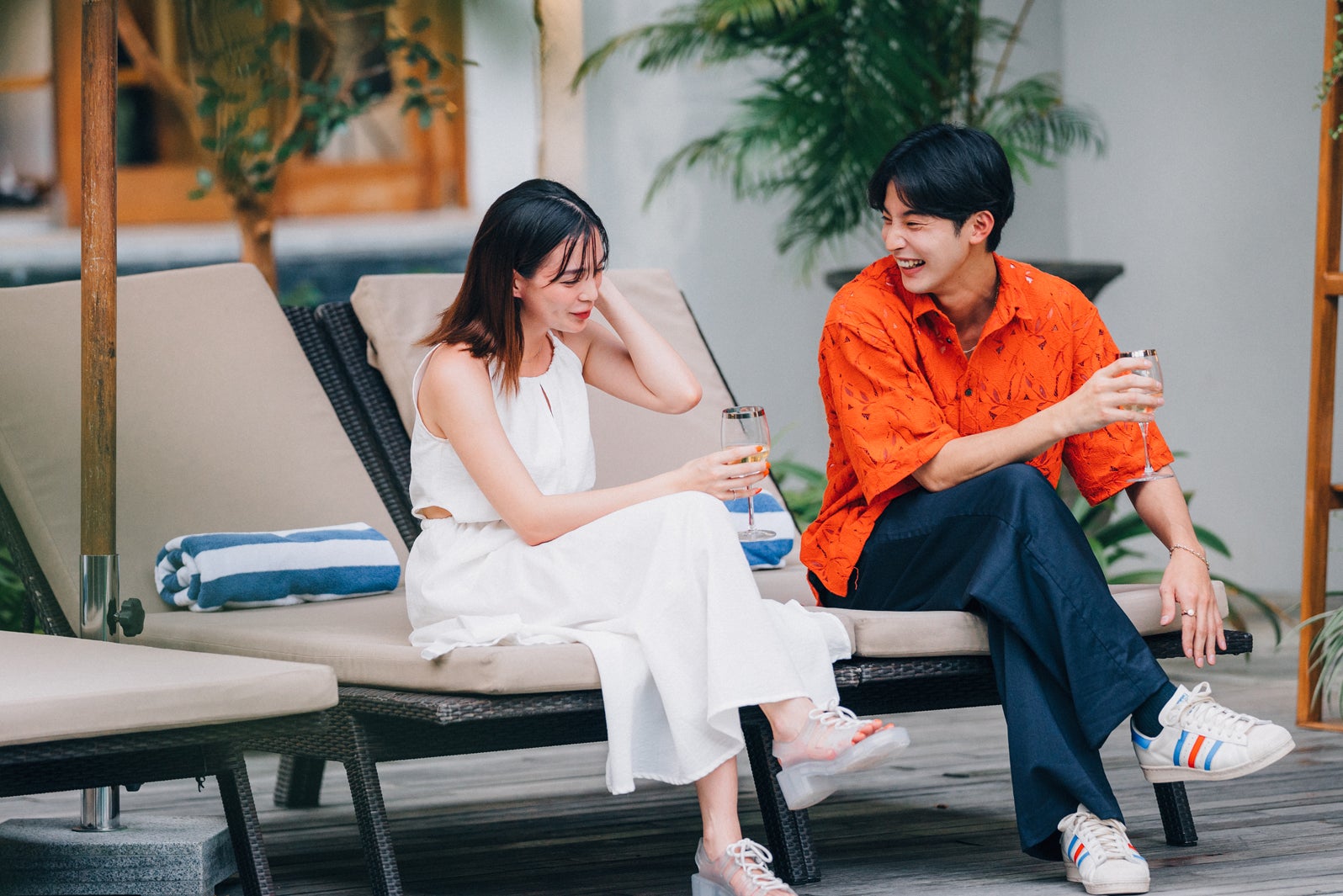 矢ヶ部初音、高崎凌「LOVE CATCHER Japan」第7話（C）CJ ENM CO., LTD. All Rights Reserved（C）AbemaTV,Inc.