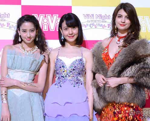 マギーのSEXY衣装をトリンドル玲奈&河北麻友子が絶賛「私の分まで…」