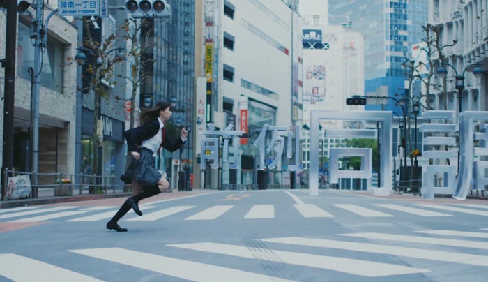 田鍋梨々花/新CM「なんとなく大人になるな。」篇より(提供写真)