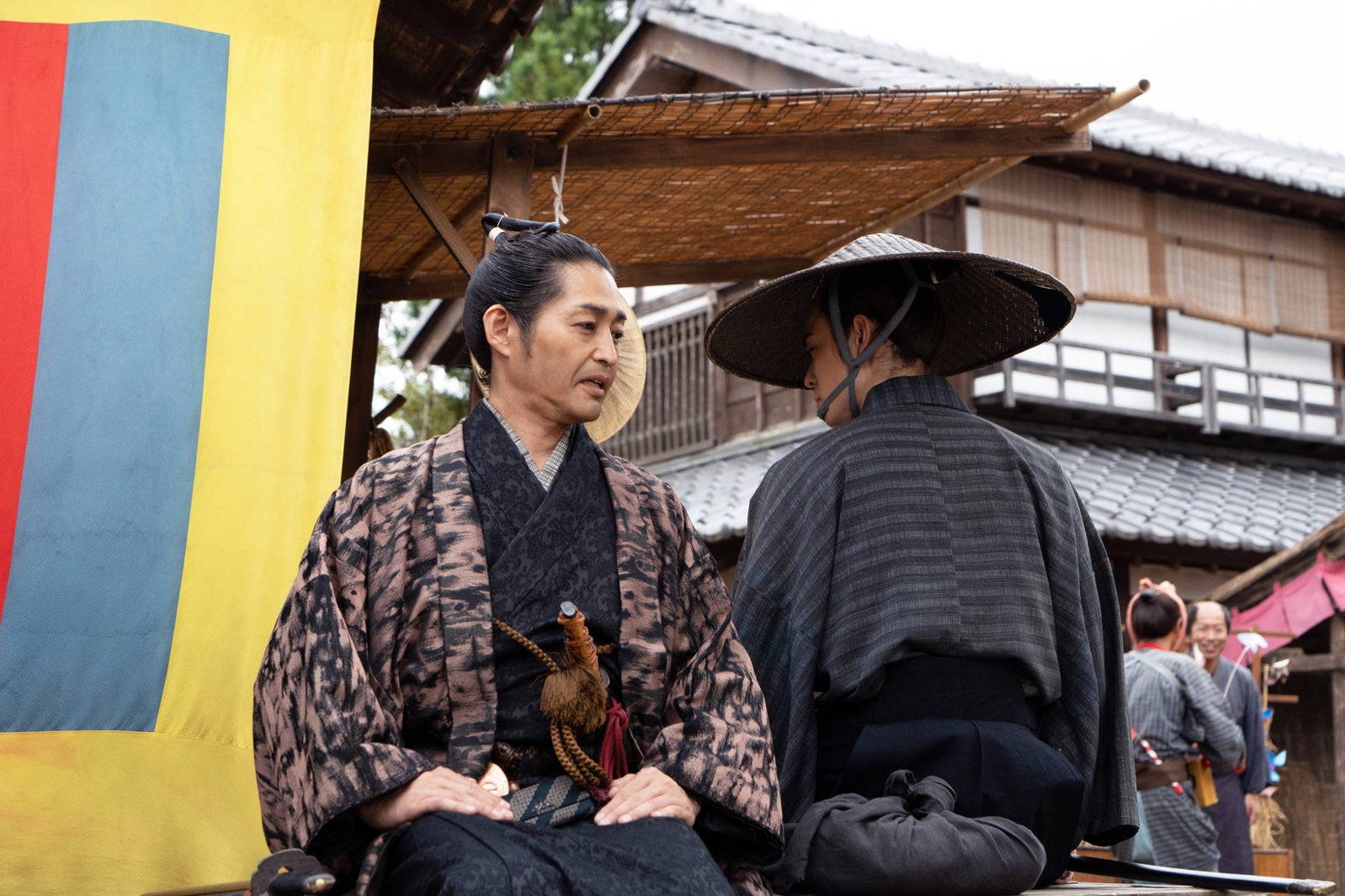 安田顕、宮沢氷魚「べらぼう～蔦重栄華乃夢噺～」第4話（C）NHK