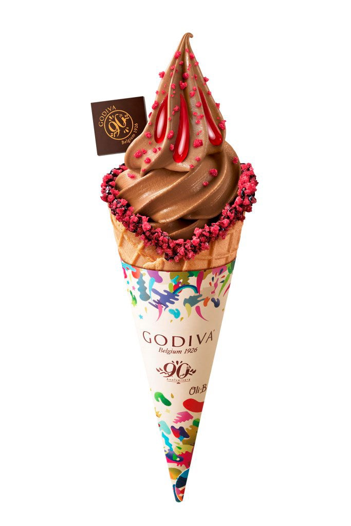 ダブルチョコレート ラズベリー＆ローズ／画像提供：ゴディバ ジャパン株式会社