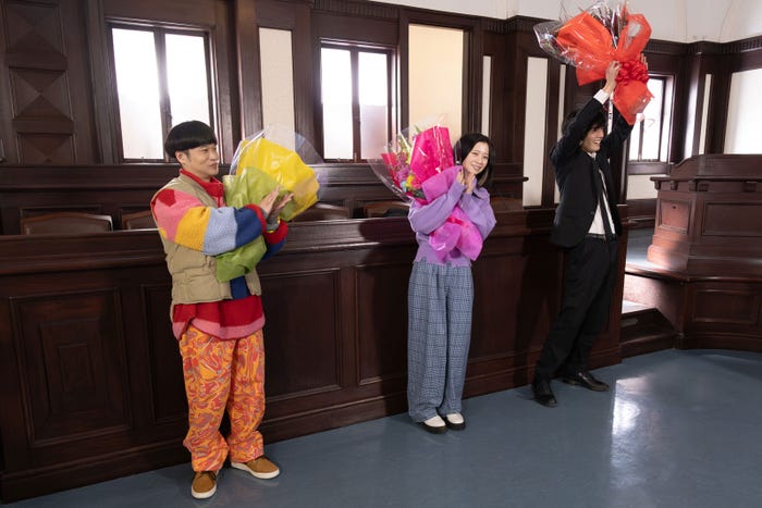 矢本悠馬、桜田ひより、赤楚衛二(C)日本テレビ