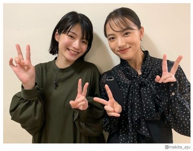 「おかえりモネ」清原果耶＆蒔田彩珠、“永浦姉妹”のオフショットに反響「最強」「2人とも大好き」