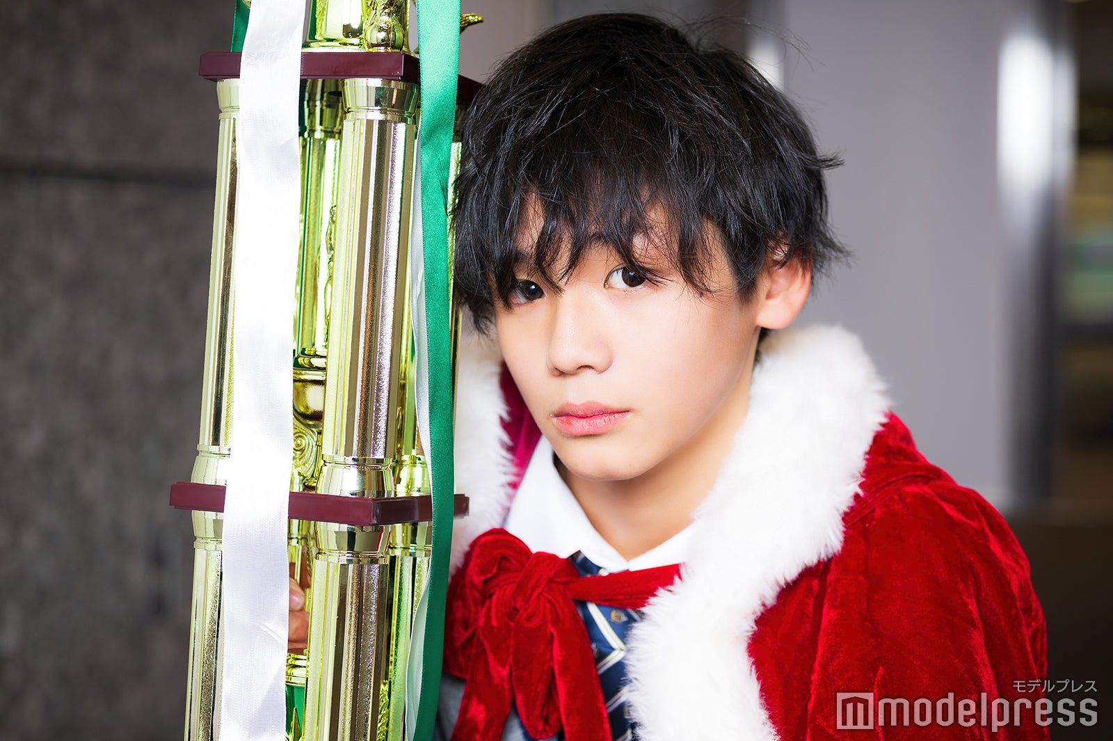 「男子中学生ミスターコン2024」グランプリ・井原泰知（C）モデルプレス