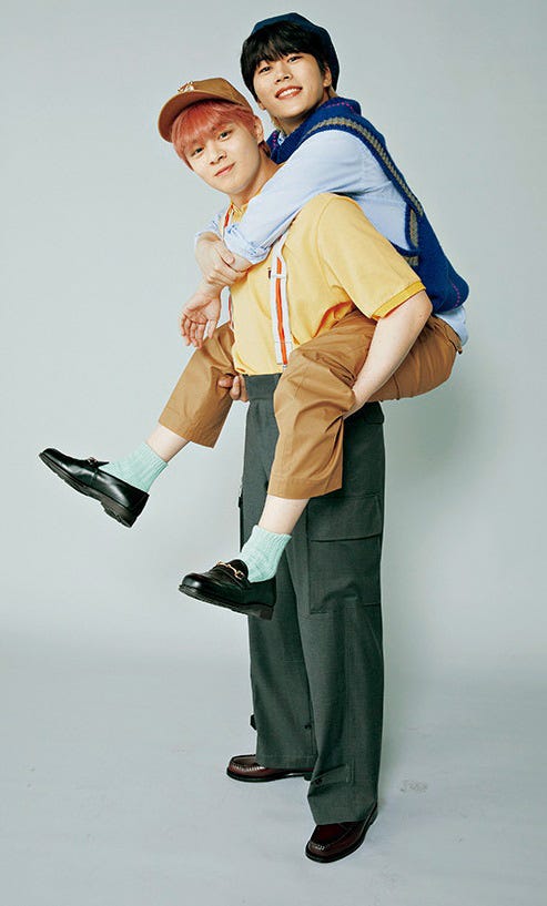 鶴房汐恩&木全翔也(画像提供:小学館)