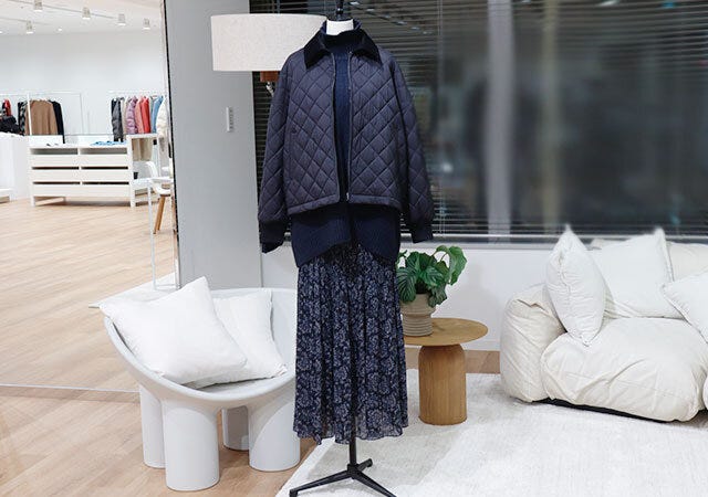 ユニクロ　秋冬　新作スカート