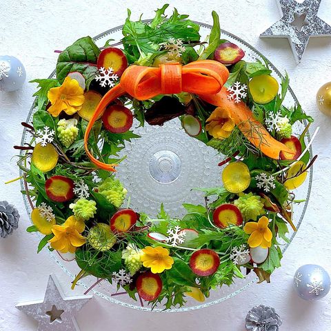 クリスマスにぴったりなサラダレシピ集 食卓を華やかにするおしゃれな盛り付け15選 モデルプレス クリスマスにぴったりなサラダレシピ集 食卓を華やかにするおしゃれな盛り付け15選 モデルプレス