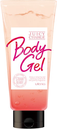 「ジューシィチャージ　ボディジェル　ストロベリー」／画像提供：株式会社ウテナ