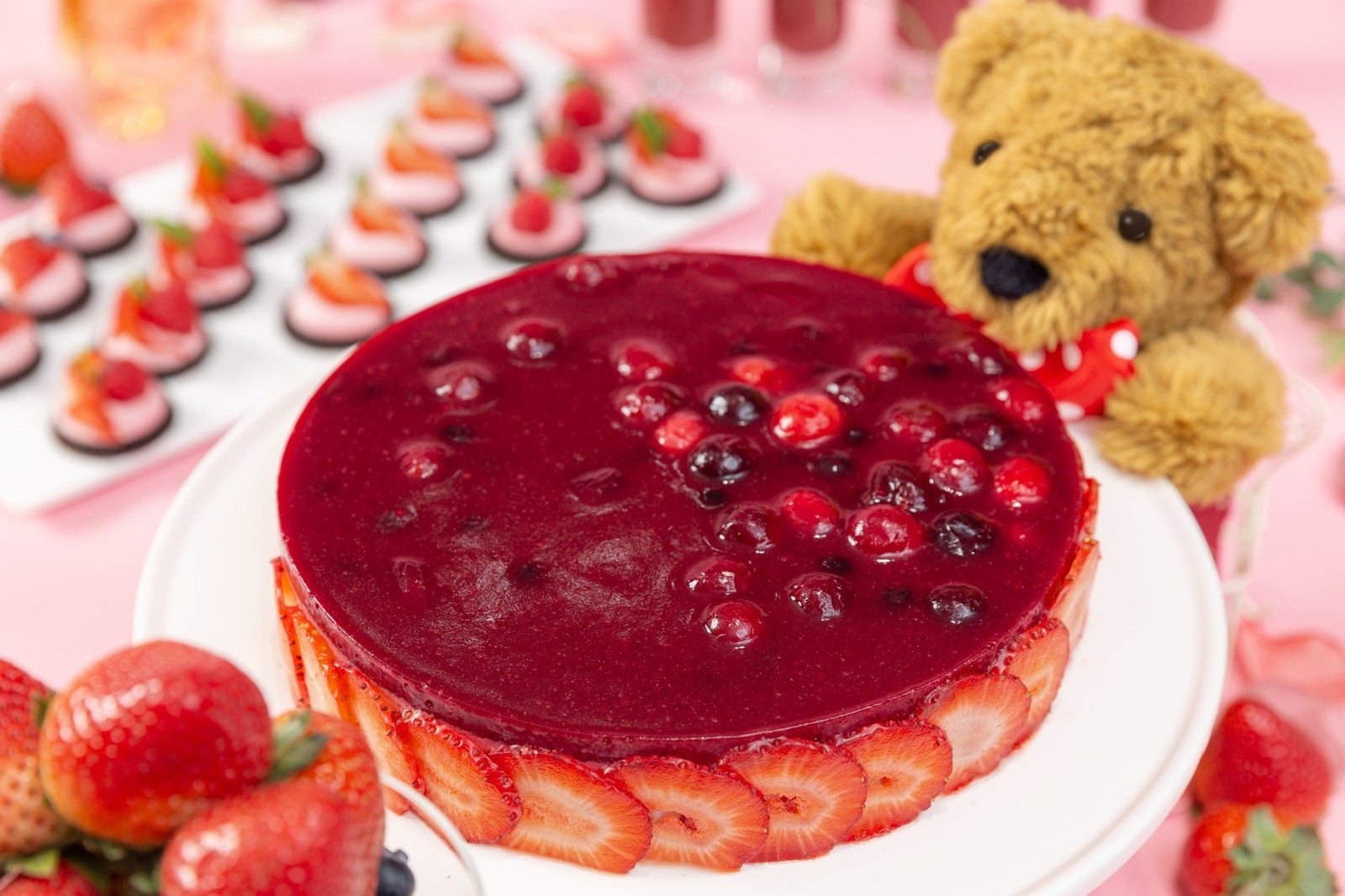 Teddy’s Strawberry Lab「いちごスイーツビュッフェ」／提供画像