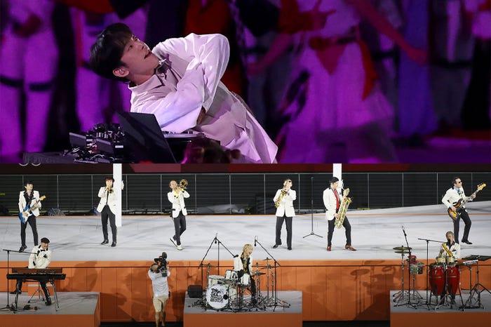 (上段)DJ松永、(下段)東京スカパラダイスオーケストラ/Photo by Getty Images