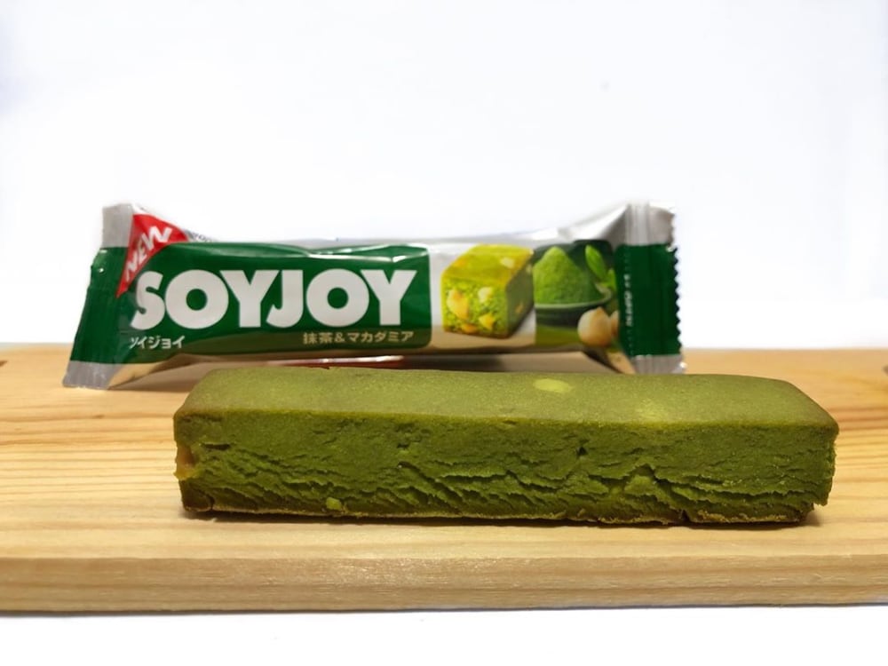 ソイジョイの抹茶味は緑色がかわいい