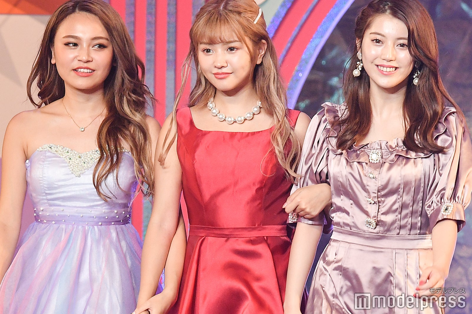 れいぽよ、なちょす、ちゃんえな（C）モデルプレス