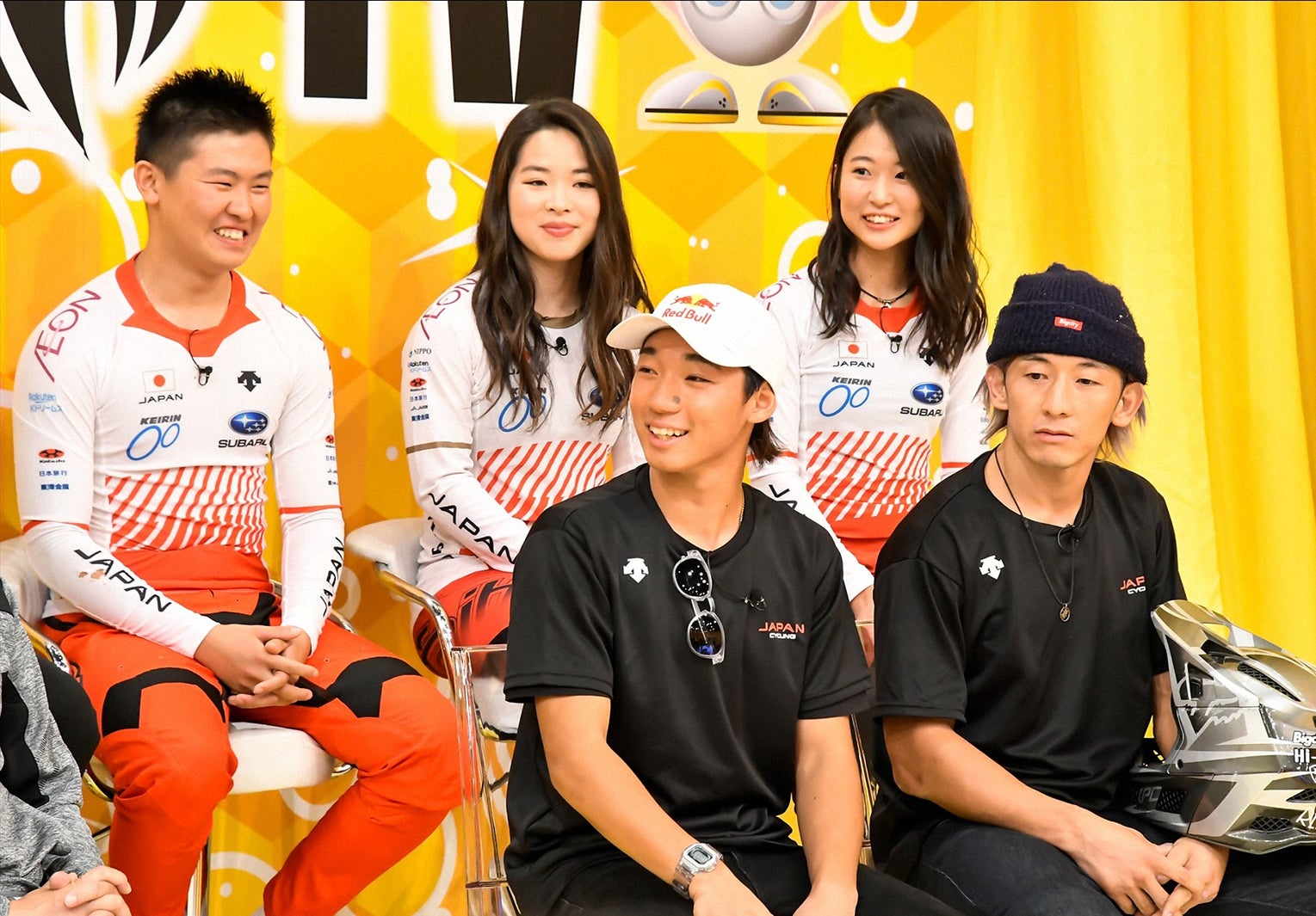 （後列左から）増田優一、丹野夏波、早川優衣（前列左から）中村輪夢、高木聖雄（C）TBS