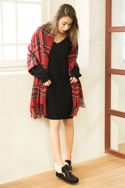 2WAYハイカットモカシンシューズ「Re:EDIT by GALSTAR」2,298円(税込)/画像提供:Re:EDIT by GALSTAR