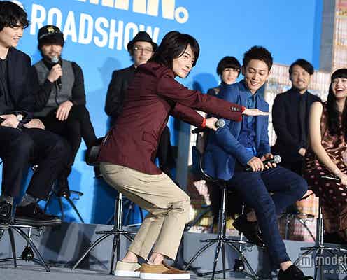 神木隆之介“山田孝之式腹筋”披露 佐藤健「こんなのやるの君だけだよ」