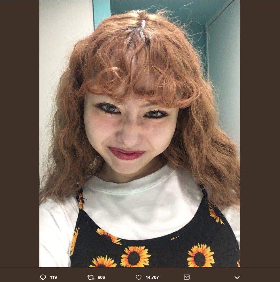 ぺこ、3年ぶり“脱ブロンド”で赤毛にイメチェン　りゅうちぇる「まじかわいい助けて」絶賛の声続々