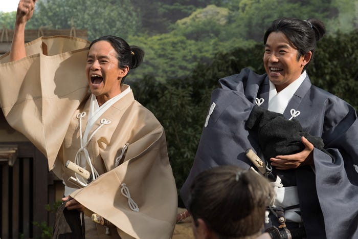 池松壮亮、仲野太賀「豊臣兄弟!」第10話(C)NHK
