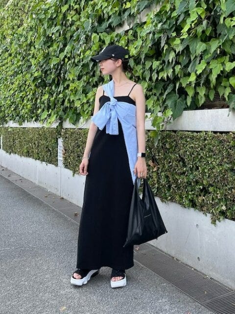 キャミソールワンピース