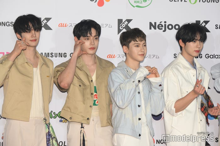 (左から)キム・ギュビン、キム・ジウン、ソク・マシュー、ハン・ユジン(C)モデルプレス