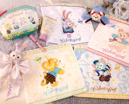 TDSにダッフィー&フレンズ「ウィッシング・ウィングス」新グッズ、羽つきぬいぐるみ衣装やキュートなヘアアクセなど