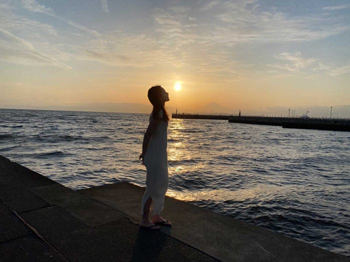 くるみ「くるみ1st写真集 KURUMI」オフショットより(提供写真)