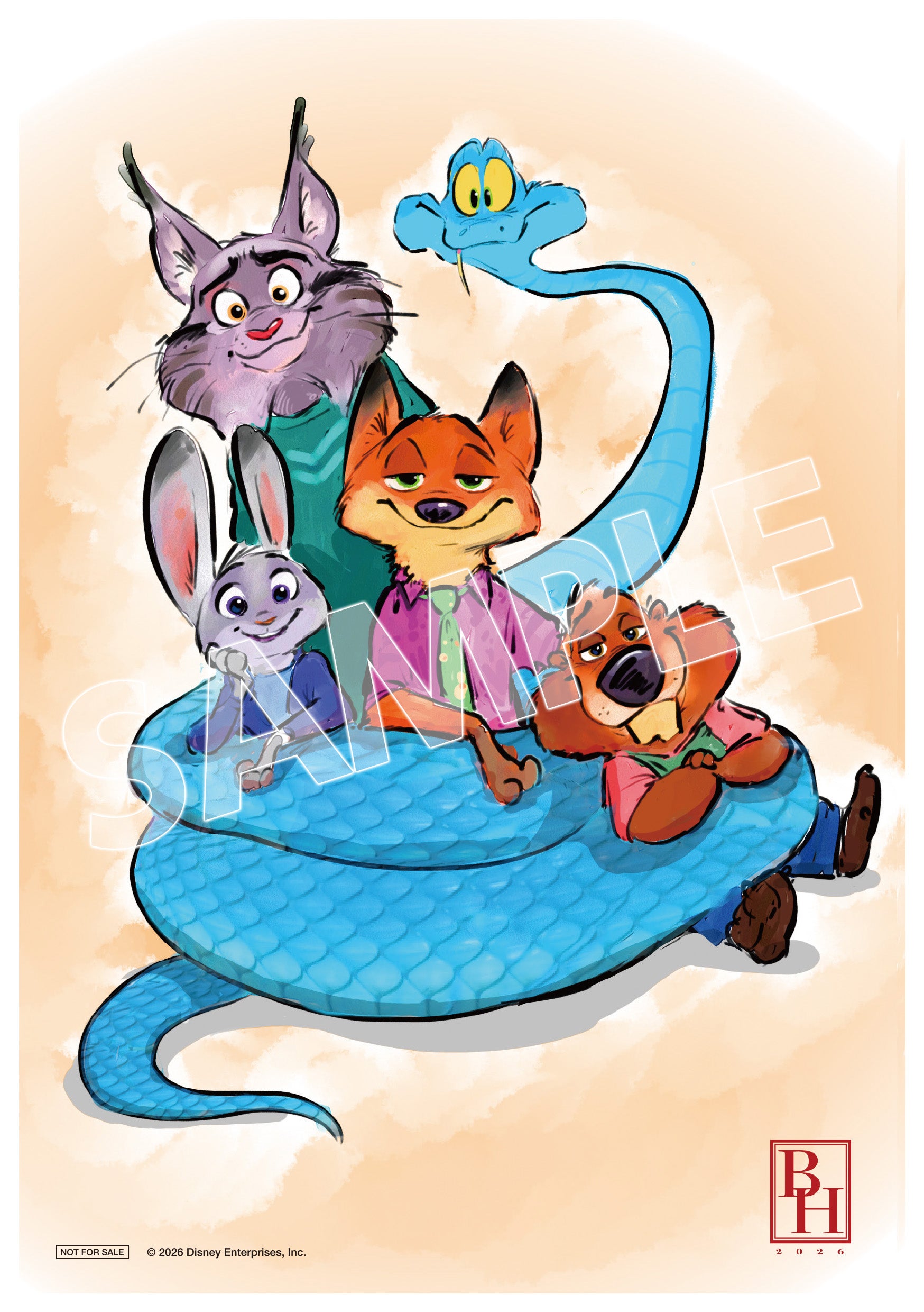 『ズートピア２』入場者プレゼント第6弾（C）2026 Disney Enterprises, Inc. All Rights Reserved.