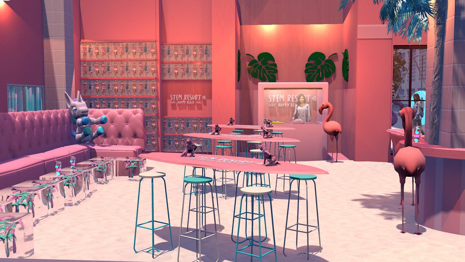 沖縄那覇「ステムリゾート」朝まで遊べるインスタ映えカフェバー誕生