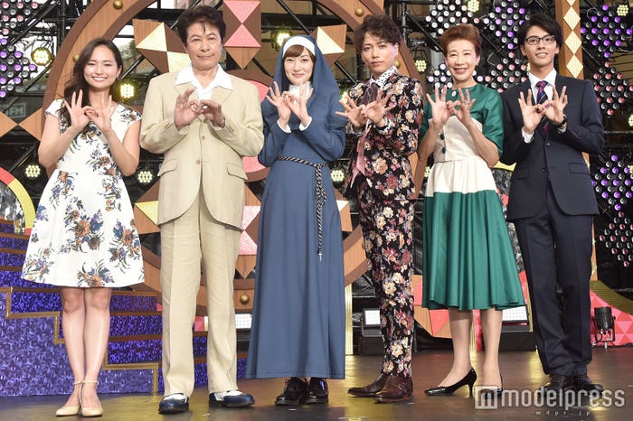 山賀琴子、鹿賀丈史、高梨臨、山崎育三郎、前田美波里、中尾暢樹(C)モデルプレス