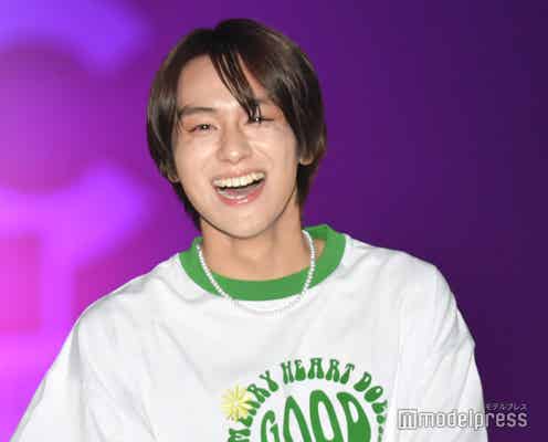 山下幸輝、レイヤードスタイル着こなし ノリノリでランウェイ<TGC teen ICHINOSEKI 2023>