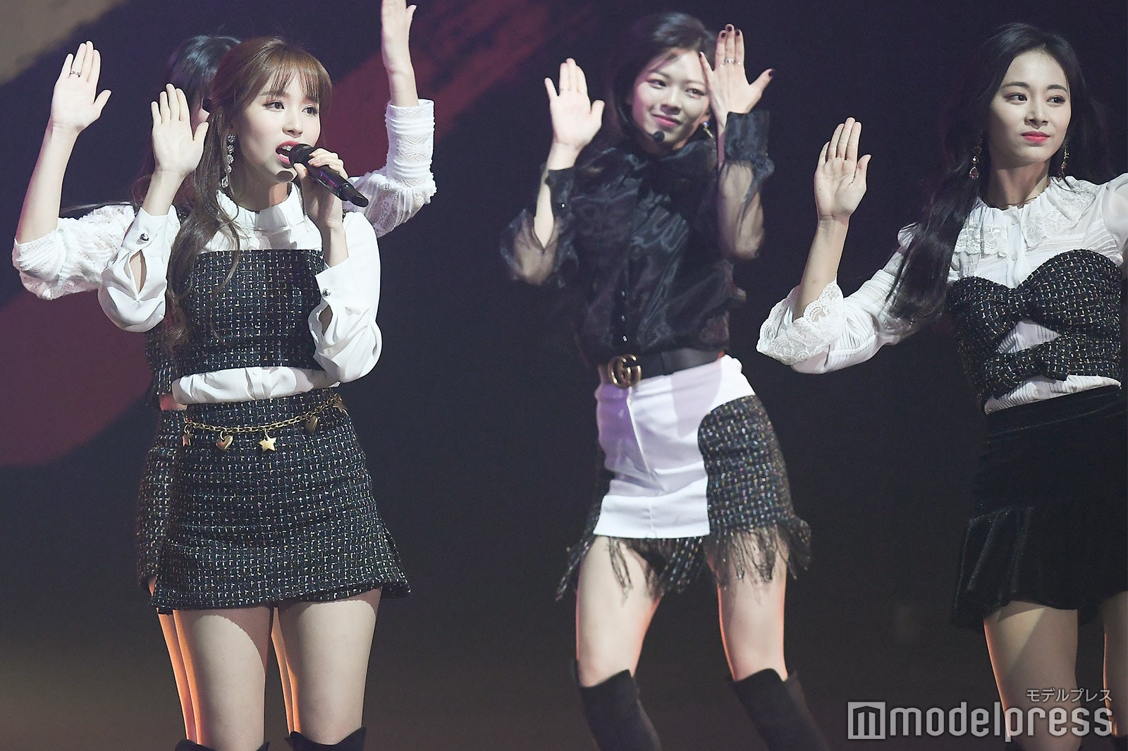 ミナ、ジョンヨン、ツウィ （C）モデルプレス