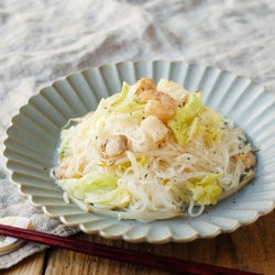 ヘルシーなのに腹持ち抜群!「しらたき塩焼きそば」の作り方