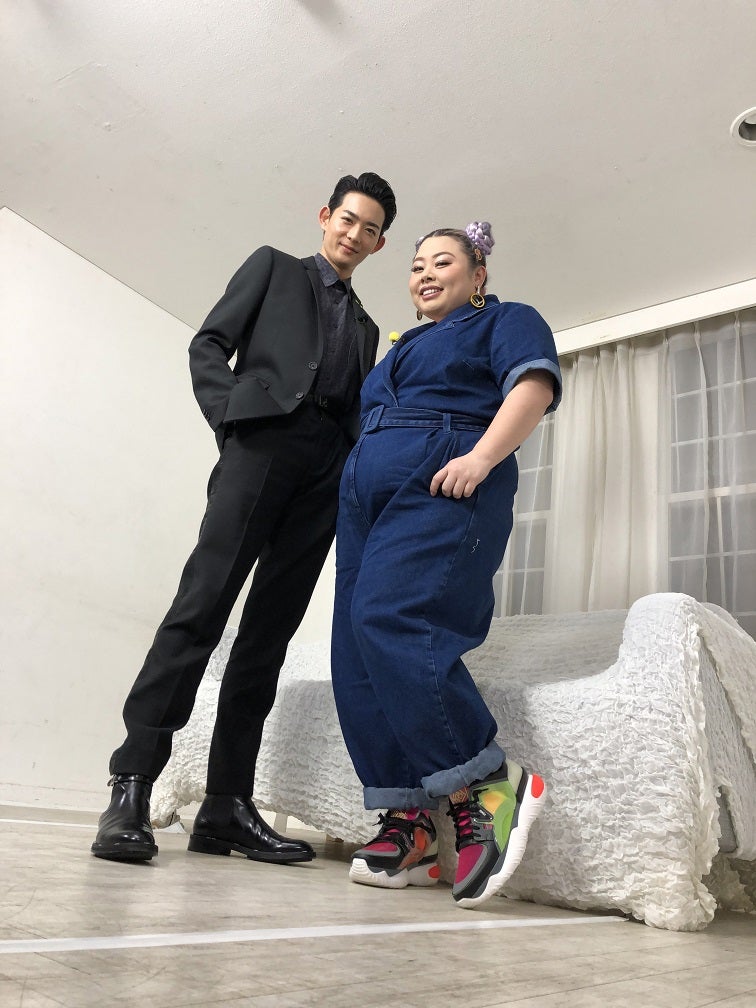 竜星涼、渡辺直美（C）NHK