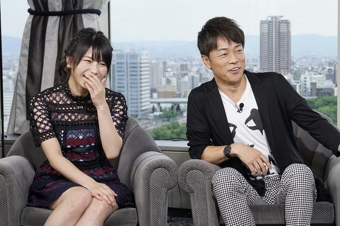 横山由依、陣内智則(写真提供:関西テレビ)