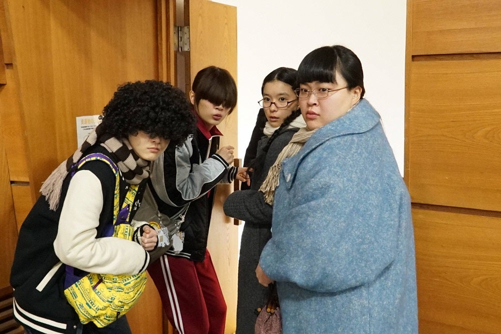 松井玲奈、内田理央、芳根京子、富山えり子／「海月姫」第2話より（C）フジテレビ