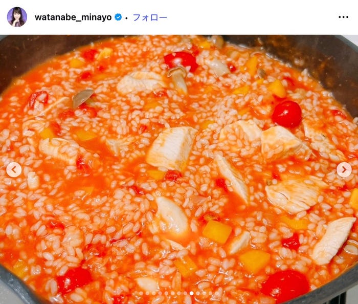 渡辺美奈代Instagramより