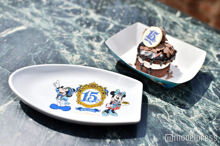 チョコレートケーキ、スーベニアプレート付き750円/(C)Disney