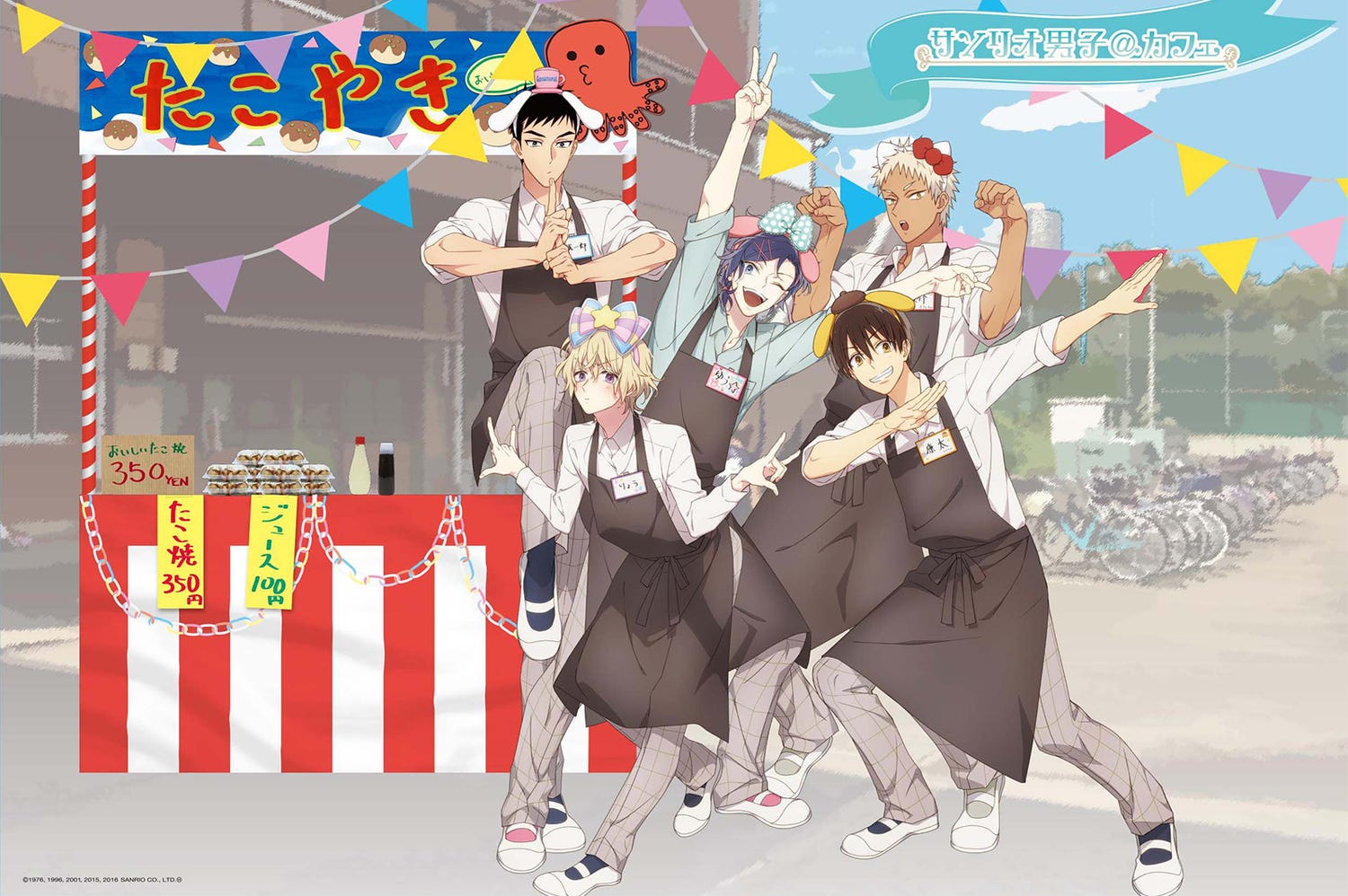 “サンリオ男子カフェ”が話題沸騰 初のコラボカフェが池袋にオープン