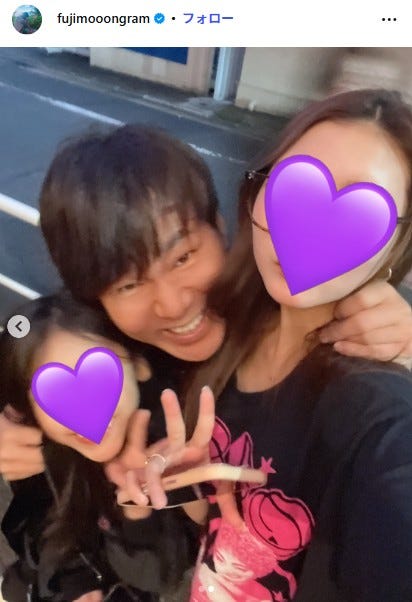 藤本敏史公式Instagramより