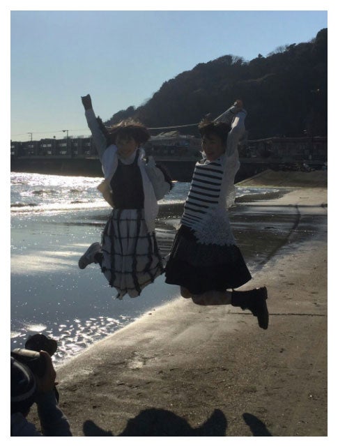 堀未央奈・生駒里奈/堀未央奈オフィシャルブログより