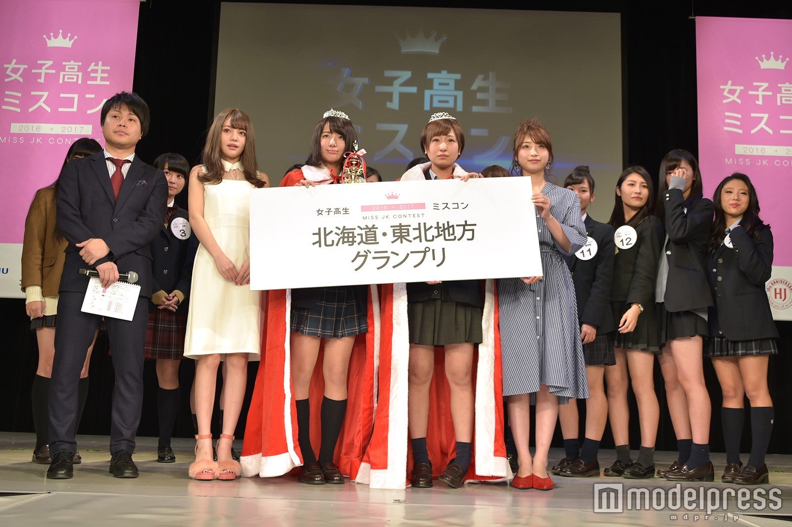 「女子高生ミスコン2016-2017」北海道・東北地方予選（C）モデルプレス