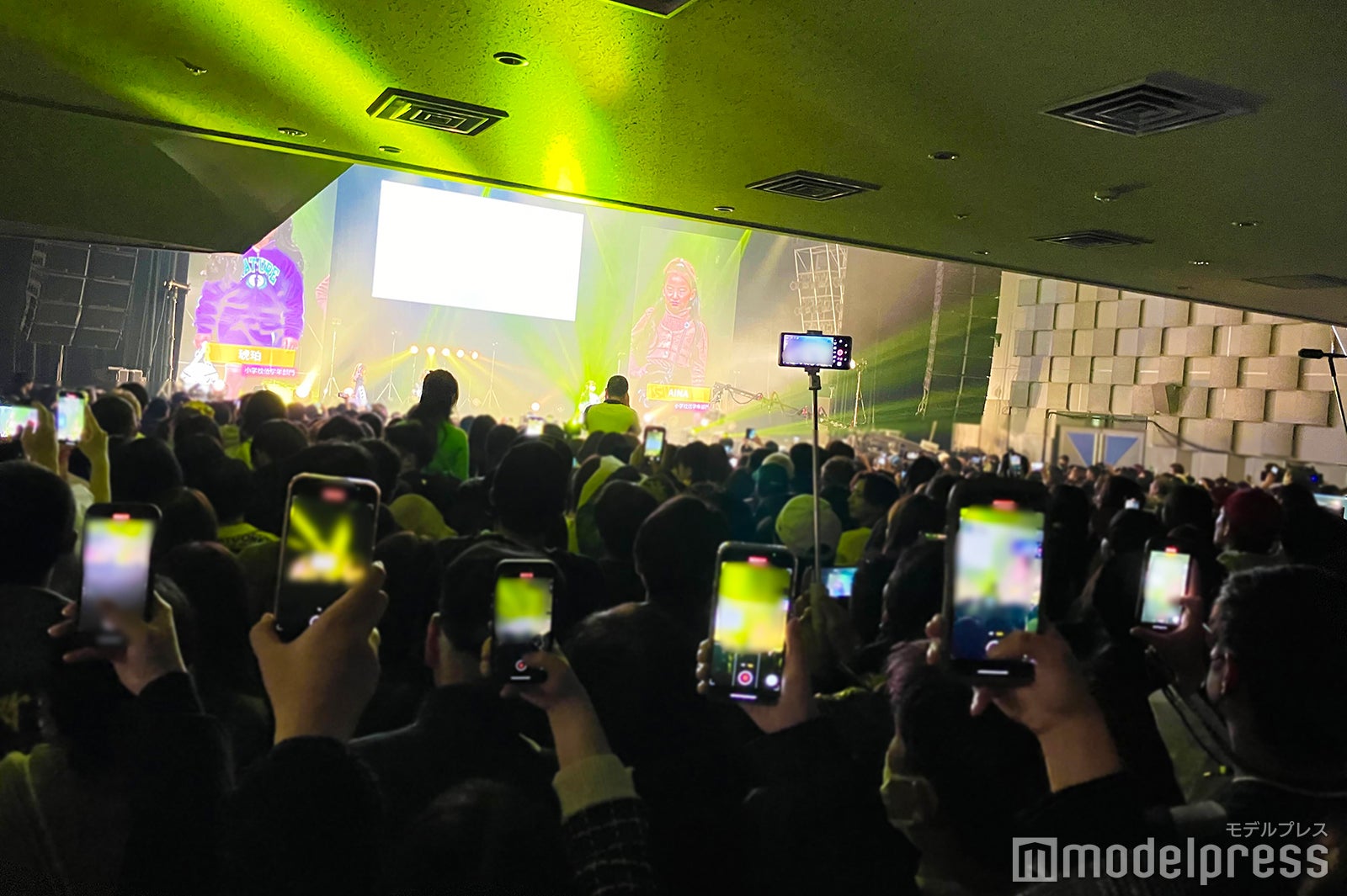 撮影OKステージあり、熱気に包まれる会場（C）モデルプレス