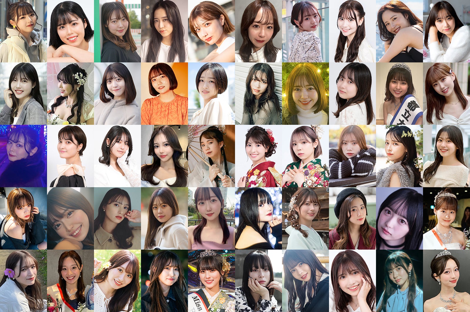 日本一のミスキャンパスを決めるコンテスト、出場者第1弾発表＜MISS OF MISS CAMPUS QUEEN CONTEST 2024＞