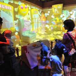 「グーフィーのペイント&プレイハウス」内観(C)Disney