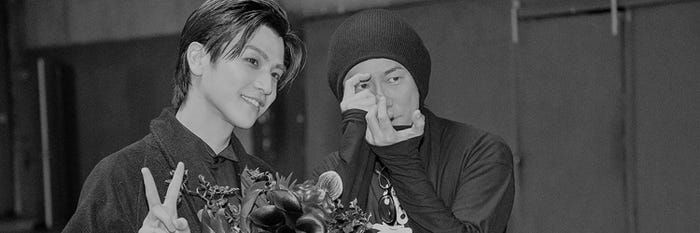 岩田剛典、永瀬正敏(提供写真)