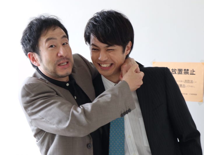 矢柴俊博、佐伯大地(画像提供:所属事務所)