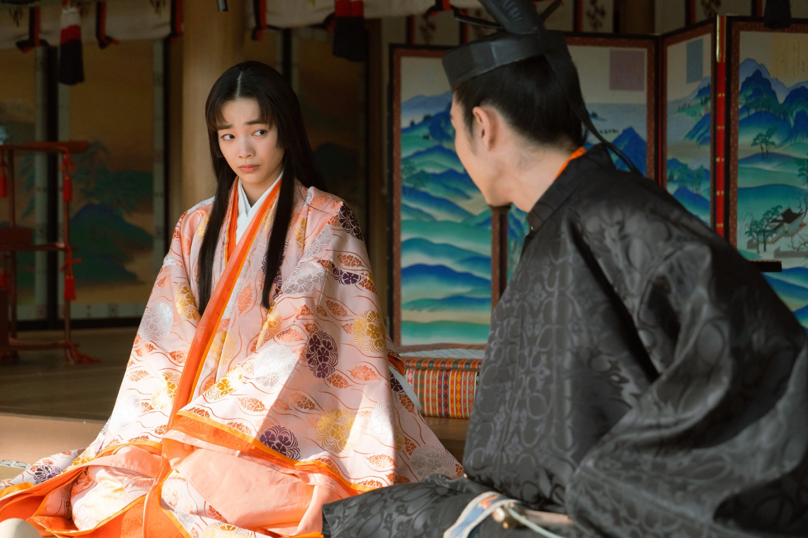 見上愛、柄本佑「光る君へ」第31話（C）NHK